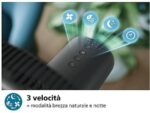 Philips Serie 3000 CX3550/01 Ventilatore a Piantana Silenzioso Smart WiFi 50W Nero - immagine 8