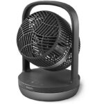 Philips Serie 3000 CX3050/01 Ventilatore da Tavolo Silenzioso Touch 27W Diametro 22cm Nero