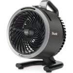 Shark FlexBreeze HydroGo Ventilatore Portatile a Batteria 12h Nebulizzatore 36W Nero