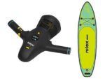 Nilox Kahuna Wai Stand Up Paddle SUP Elettrico Gonfiabile con Acquascooter Nero Lime