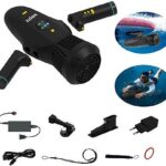 Nilox Kahuna Acquascooter Elettrico Subacqueo 4500mAh Controllo Remoto Compatibile SUP Nero