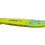 Nilox Wai Stand Up Paddle SUP Gonfiabile All-Around con Pagaia Lime Azzurro