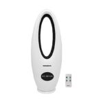 Termozeta TZ Artiko Ventilatore a Torre Senza Pale con Telecomando Touch 45W Bianco