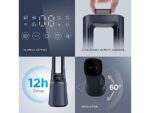 Midea AMS150-PBW Ventilatore a Torre Senza Pale con Purificatore Filtro HEPA H13 Ioni - immagine 2