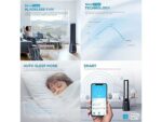 Midea AMS150-PBW Ventilatore a Torre Senza Pale con Purificatore Filtro HEPA H13 Ioni - immagine 4