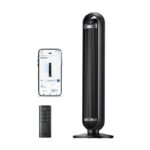 Dreo Cruiser Pro T413S Ventilatore a Torre Smart DC Inverter Silenzioso Alexa Google 30W Nero