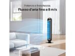 Dreo Cruiser Pro T413S Ventilatore a Torre Smart DC Inverter Silenzioso Alexa Google 30W Nero - immagine 3