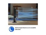 Philips Smart Serie 7000 CX7550/01 Ventilatore a Torre WiFi Alexa Google 30W Nero - immagine 11