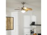 Cool Breeze 74867-9-97 Ventilatore a Soffitto con Luce Dimmabile 6 Velocità Argento - immagine 3