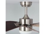 Cool Breeze 74867-9-97 Ventilatore a Soffitto con Luce Dimmabile 6 Velocità Argento - immagine 5