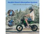 iScooter A14 Motocicletta Elettrica per Bambini a Partire da 8 Anni Verde - immagine 5