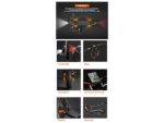 Joyor S5-Z Monopattino Elettrico 600W Ruote 10'' Biammortizzato Nero Arancione - immagine 3