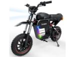 iScooter DX5 Max Bicicletta Elettrica da Cross 2000W 52V 20Ah Ruote 17'' Idraulica Nero - immagine 2