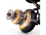 iScooter DX5 Max Bicicletta Elettrica da Cross 2000W 52V 20Ah Ruote 17'' Idraulica Nero - immagine 7