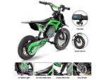 iScooter A14 Motocicletta Elettrica per Bambini a Partire da 8 Anni Verde - immagine 3