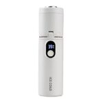 Sunora Mini Ventilatore Portatile Refrigerante Telescopico Estensibile con Schermo LED Bianco