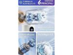 Sunora Mini Ventilatore Portatile Refrigerante Telescopico Estensibile con Schermo LED Bianco - immagine 4