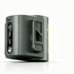 Sunora Mini Ventilatore Portatile da Cintura alla Vita con Luce LED e Batteria Verde