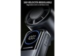 Sunora Mini Ventilatore Portatile Refrigerante Pieghevole a Mano con Display LCD Bianco - immagine 2