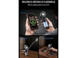 Sunora Mini Ventilatore Portatile Refrigerante Pieghevole a Mano con Display LCD Bianco - immagine 3