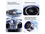 Sunora Mini Ventilatore da Tavolo Portatile Inclinabile con Pannello Touch Display LED Grigio - immagine 4