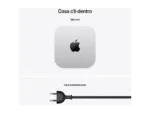 Apple Mac Mini M4 PC Desktop Mini Intel Apple M4 10-Core CPU 10-Core GPU 24GB RAM 512GB SSD WiFi - immagine 8