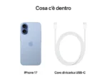 APPLE iPhone 17 256GB Azzurro nebbia - immagine 8