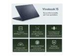 ASUS Vivobook 15 M1502 Notebook 15.6" AMD Ryzen 7 7730U RAM 16GB 512GB SSD Blue Windows 11 Home - immagine 14