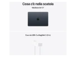 Apple MacBook Air 13" Chip M5 10-Core CPU 10-Core GPU 16GB RAM 1TB SSD Mezzanotte - immagine 9