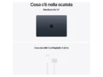 Apple MacBook Air 15" Chip M5 10-Core CPU 10-Core GPU 16GB RAM 1TB SSD Mezzanotte - immagine 9