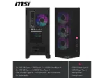 MSI MPG Infinite X3 AI 2NVR7-881EU PC Desktop Gaming Intel Core Ultra 7 265K RAM 32GB 1TB SSD RTX 5070 Ti Windows 11 - immagine 2