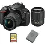 Nikon D5600 Solo Corpo Fotocamera Reflex Digitale WiFi Bluetooth 24.2 MP Nero
