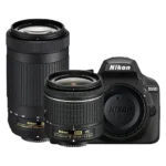 Nikon D3400 Kit Doppia Ottica AF-P DX 18-55mm + 70-300mm Fotocamera Reflex 24.1 MP