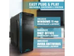 Greed Desktop Ultra 7 PC Fisso Ufficio Intel Core i7-6700 RAM 16GB 1TB SSD 1TB HDD Windows 11 - immagine 5