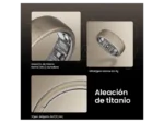 Amazfit Helio Ring W2321TY2N Anello Smart Monitoraggio Salute 10 ATM Titanium Gold - immagine 3