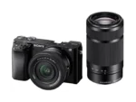 Sony Alpha 6100 Kit Doppio Zoom E 16-50mm + E 55-210mm Fotocamera Mirrorless 24.2 MP