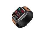 INF Smartwatch 2.06" AMOLED Chiamate BLE 5.3 NFC Cardio TPU Marrone Unisex - immagine 5