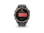 Garmin Fenix 8 Pro 51mm AMOLED Smartwatch Sportivo GPS LTE Titanio Vetro Zaffiro Grigio Nero