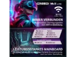 Greed Desktop Gaming MK2 Lite Intel PC Fisso i5-10400F RAM 16GB 512GB SSD RTX 3050 Windows 11 Pro - immagine 5