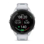 Garmin Forerunner 265S Smartwatch Corsa GPS AMOLED 1.1" Bianco Verde Acqua