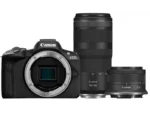 Canon EOS R50 Kit Doppio Zoom Fotocamera Mirrorless APS-C Touchscreen 24.2 MP Nero